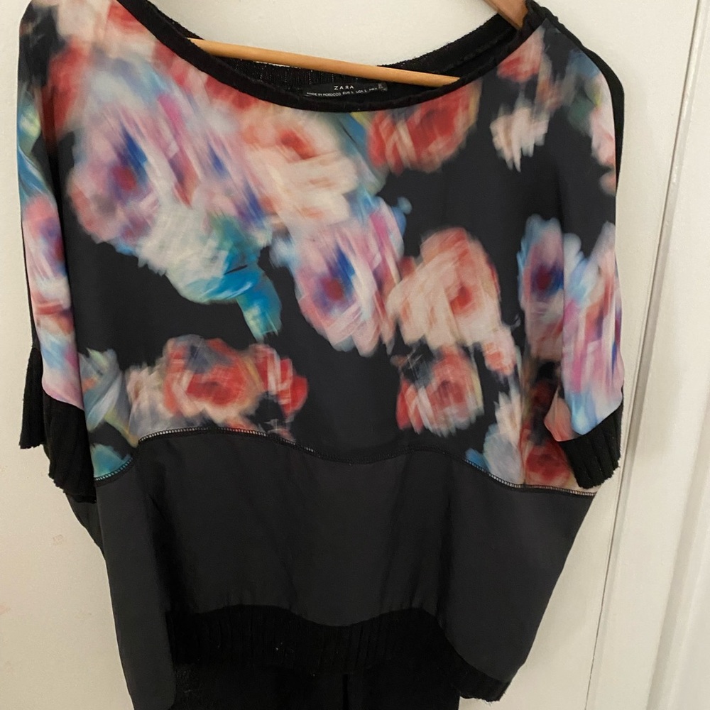Blusa flores